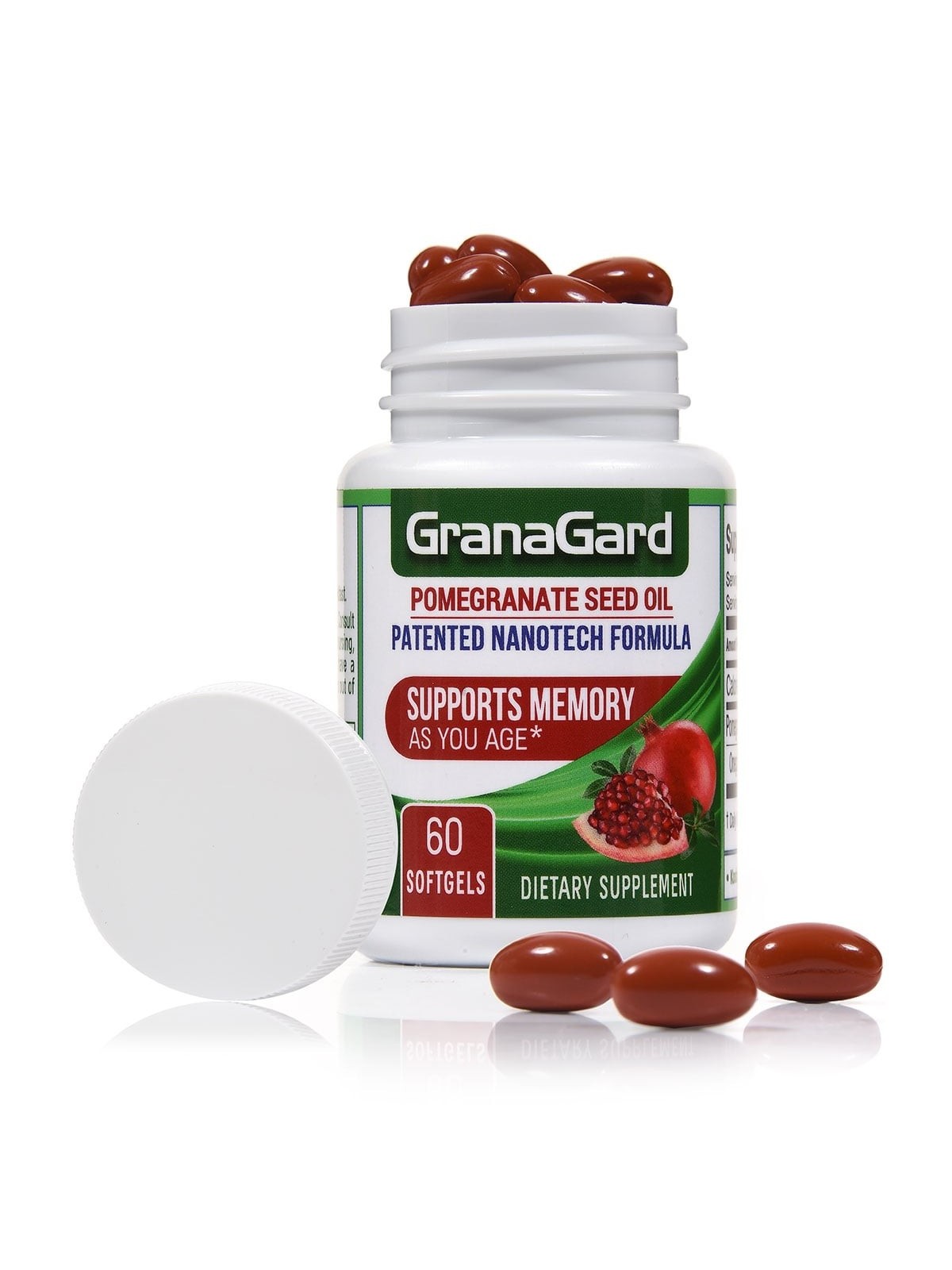 Granalix GranaGard Omega 5 - Pomegranate Seed Oil Capsules