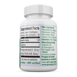 Granalix GranaGard Omega 5 - Pomegranate Seed Oil Capsules