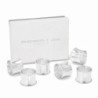 Silver-Plated Napkin Ring Set of 6 by Hazorfim