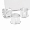 Silver-Plated Napkin Ring Set of 6 by Hazorfim