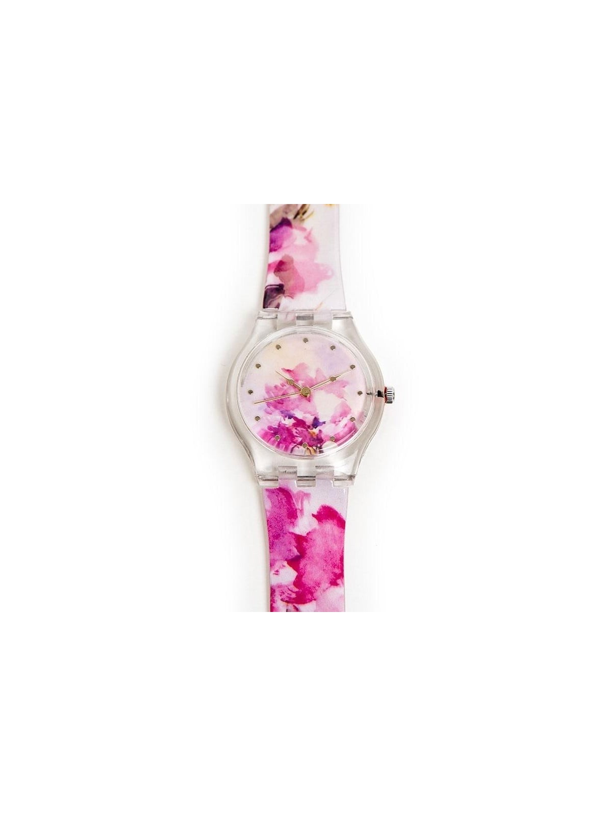 Women's Anna Ticho Pink Flowers Watch