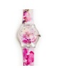 Women's Anna Ticho Pink Flowers Watch