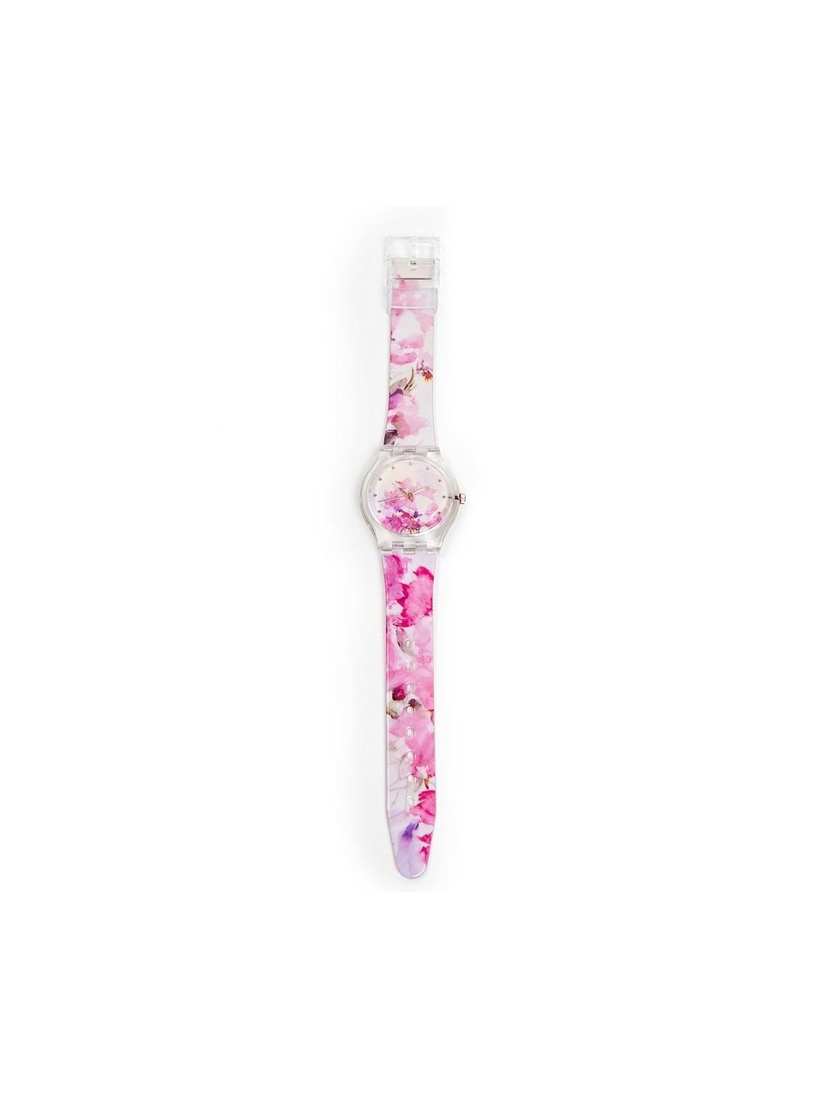 Women's Anna Ticho Pink Flowers Watch