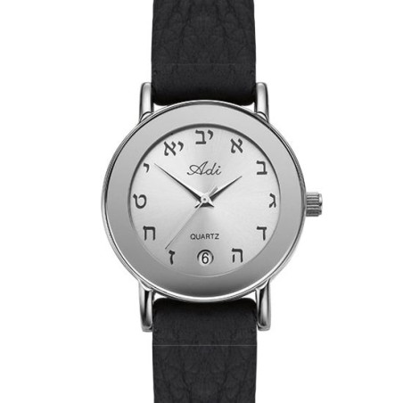 Women's Large Hebrew Letters Watch by Adi