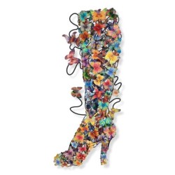 Elegance: David Gerstein Hand Painted Limited Edition Wall Sculpture