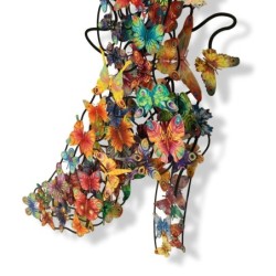 Elegance: David Gerstein Hand Painted Limited Edition Wall Sculpture