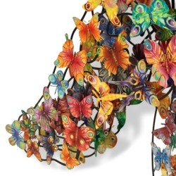 Elegance: David Gerstein Hand Painted Limited Edition Wall Sculpture