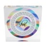 Jordana Klein Judean Hills Shabbat Candles Prayer Glassy Cube (Hebrew)