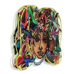 Shoemania: David Gerstein Hand Painted Limited Edition Wall Sculpture