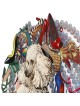 Ivory Poodle: David Gerstein Hand Painted Limited Edition Wall Sculptu