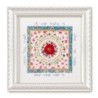 Yael Elkayam Psalms Quotes Floral Framed Wall Hanging with Swarovski C