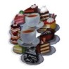 Tea Time: David Gerstein Hand Painted Limited Edition Wall Sculpture