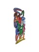 Tulips Brush Strokes: David Gerstein Hand Painted Limited Edition Wall