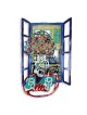 French Window: David Gerstein Hand Painted Limited Edition Wall Sculpt