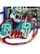 French Window: David Gerstein Hand Painted Limited Edition Wall Sculpt