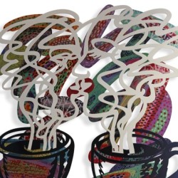 Kiss: David Gerstein Hand Painted Limited Edition Wall Sculpture