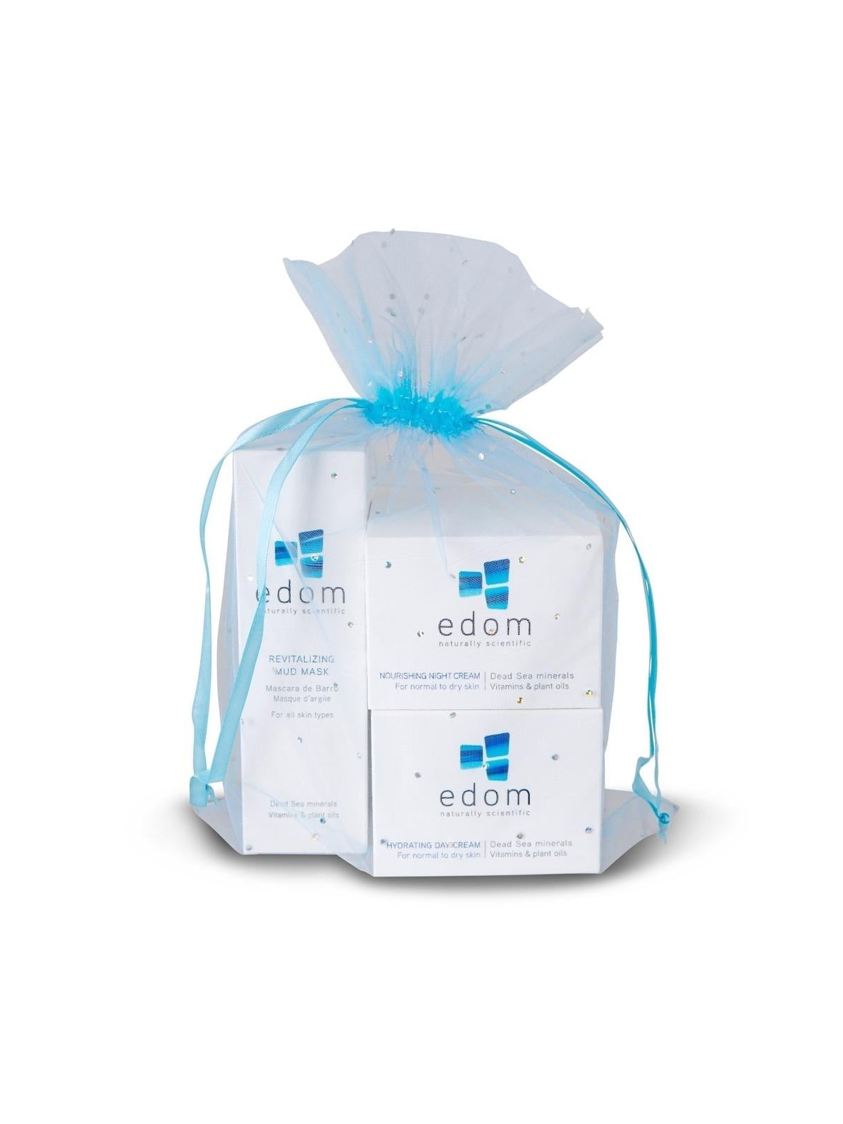 Face Treat: Edom Gift Pack: Hydrating Day Cream, Nourishing Night Crea