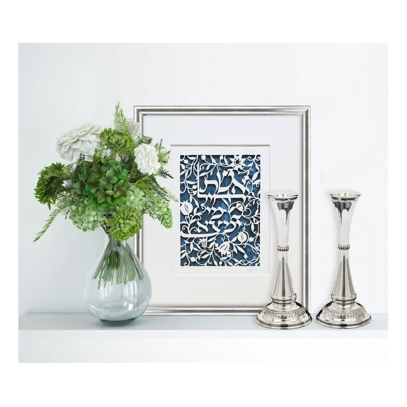 Floral Woman of Valor Laser-Cut Paper by David Fisher