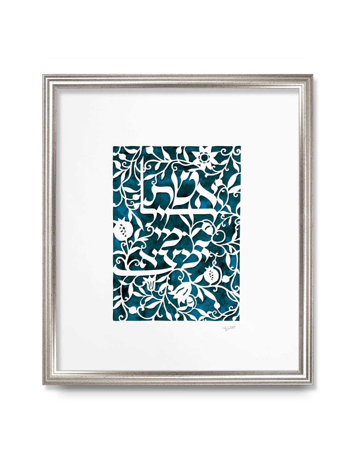 Floral Woman of Valor Laser-Cut Paper by David Fisher