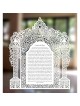 Woman of Valor Laser-Cut Paper Wall Hanging by David Fisher in English