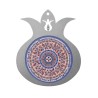 Dorit Judaica Pomegranate Decorative Wall... | Jewish Gift from Israel