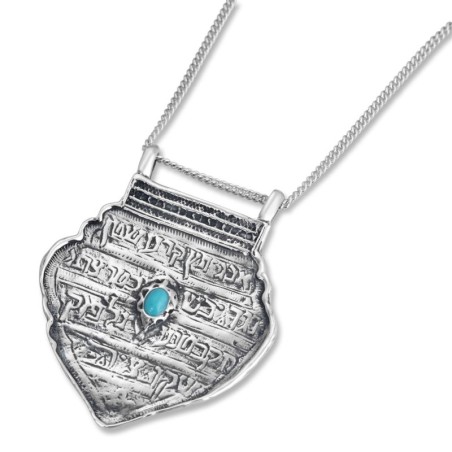 Silver Turquoise Pendant. Persia. 18th Century