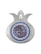 Dorit Judaica Blue Pomegranate Wall Plaqu... | Jewish Gift from Israel