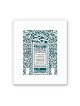 Welcoming House Blessing Laser-Cut Paper Wall Hanging by David Fisher