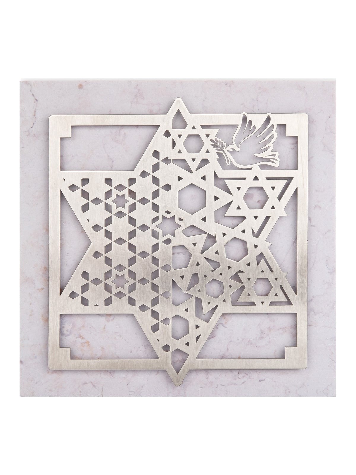 Star of David Patterned Wall Art by Dorit Judaica