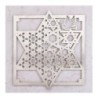Star of David Patterned Wall Art by Dorit Judaica