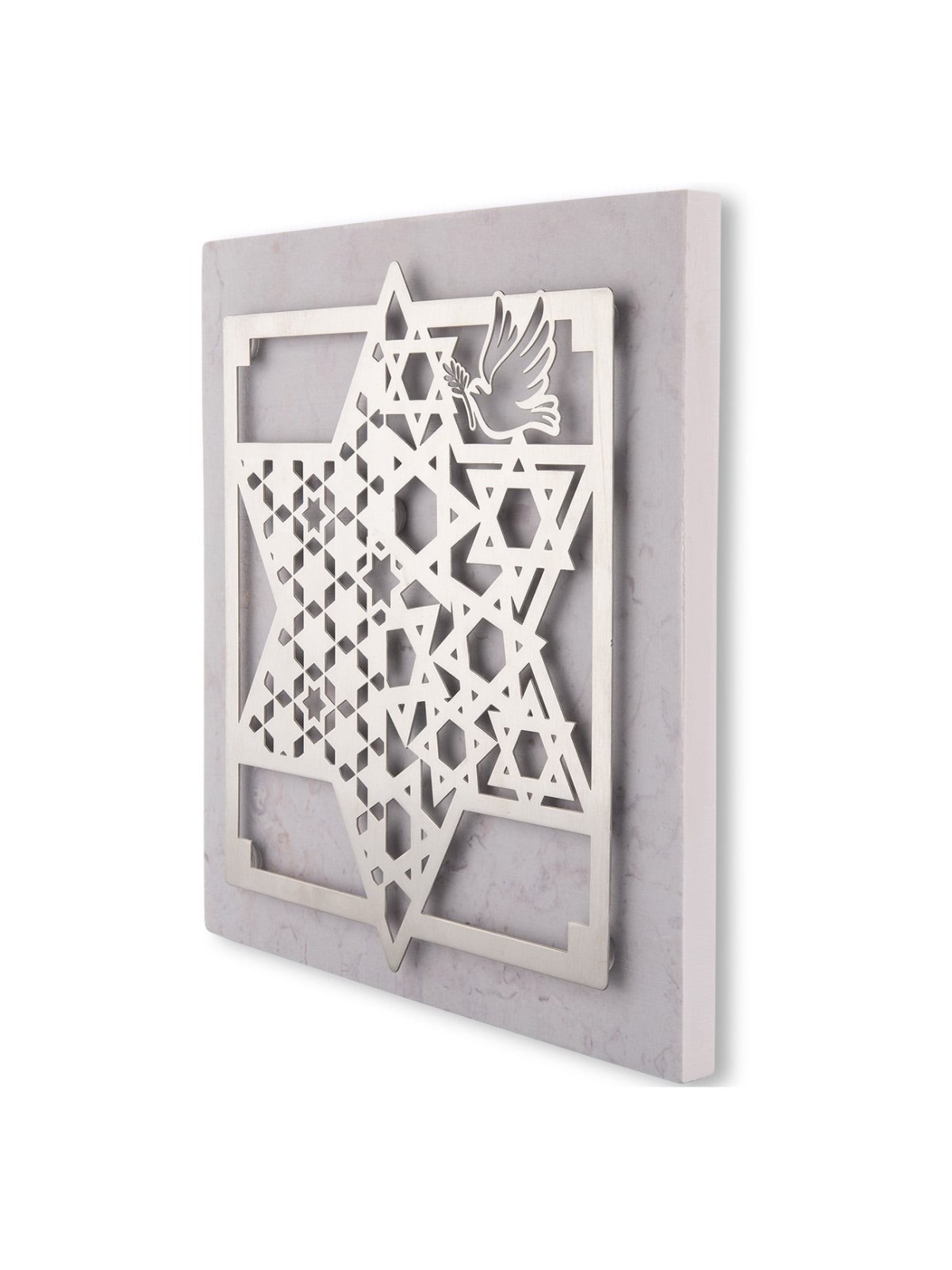 Star of David Patterned Wall Art by Dorit Judaica