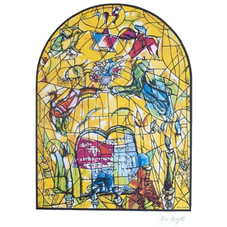 Limited Edition Numbered Marc Chagall Serigraph - The Twelve Tribes -