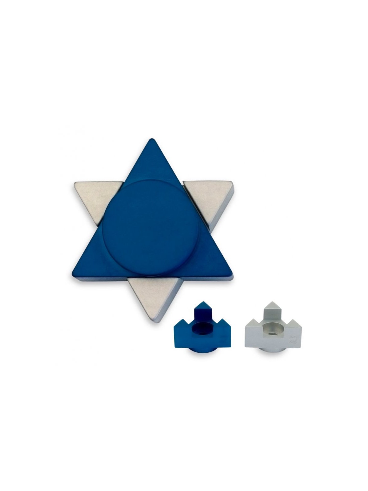 Avner Agayof Anodized Aluminum Travel Shab... | Candlesticks by Agayof