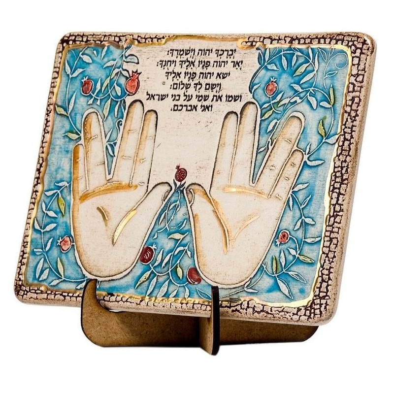 Art in Clay Plaque de bénédiction sacerdotale en céramique faite à la main en édition limitée