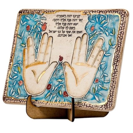 Art in Clay Plaque de bénédiction sacerdotale en céramique faite à la main en édition limitée