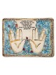 Art in Clay Plaque de bénédiction sacerdotale en céramique faite à la main en édition limitée