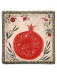 Art in Clay Limited Edition Handmade Ceramic Plaque Pomegranate Wall H