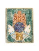 Art in Clay Limited Edition Handmade Ceramic Hamsa Plaque Wall Hanging