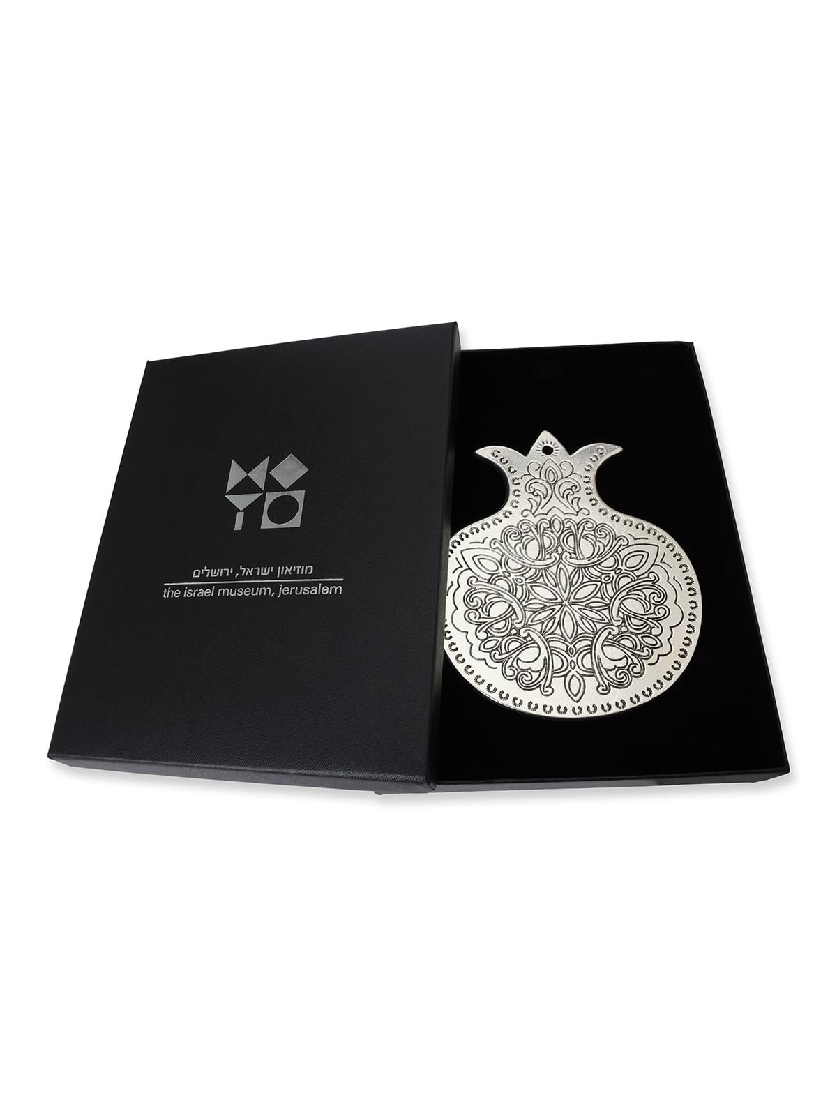 Silver-Plated Pomegranate Amulet Wall Hanging - Israel Museum Collecti