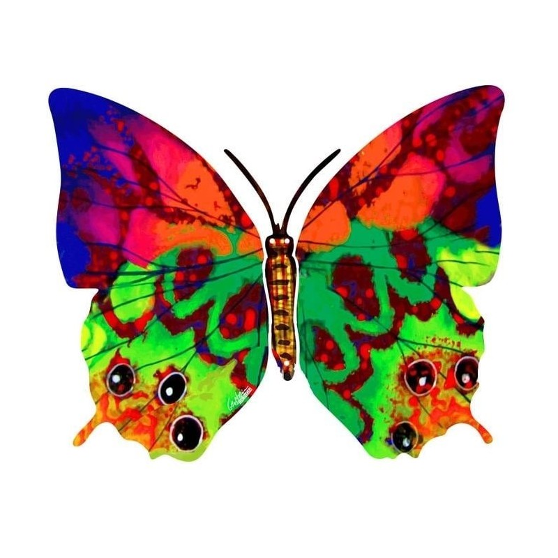 David Gerstein Signed Wall Hanging - Butterfly - Hava