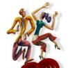 Dancing heart: David Gerstein Hand Painted Limited Edition Wall Sculpt