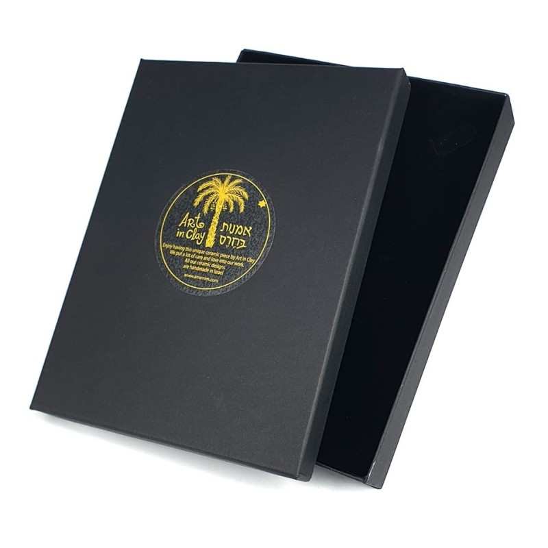 Art in Clay Limited Edition Handmade Ceramic Jonah and the Whale Plaqu