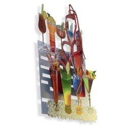 Acapulco Delight: David Gerstein Hand Painted Limited Edition Wall Scu