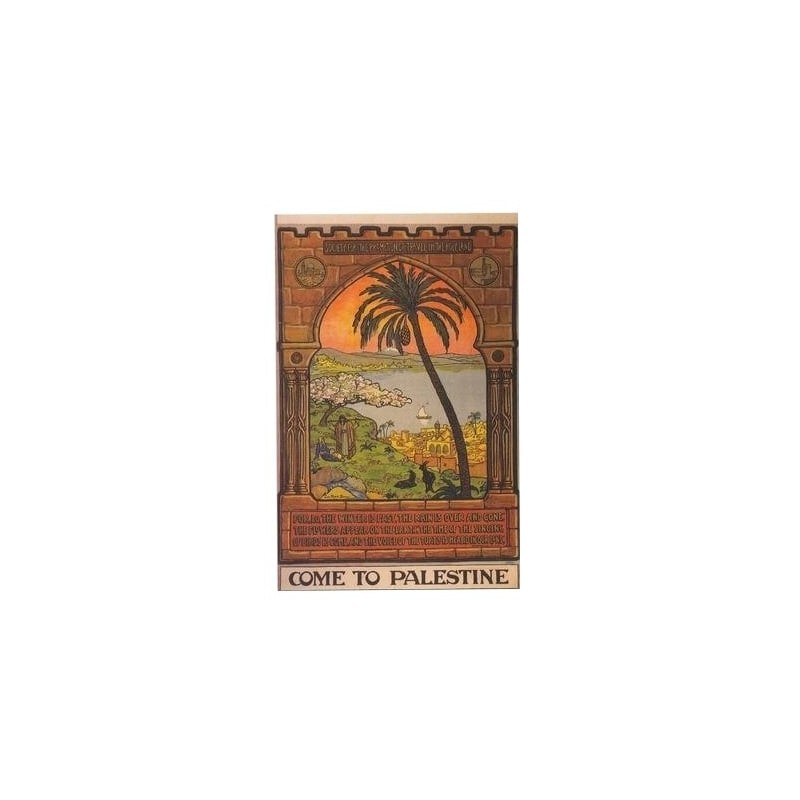 Ze'ev Raban Come To Palestine, 1929 Poster