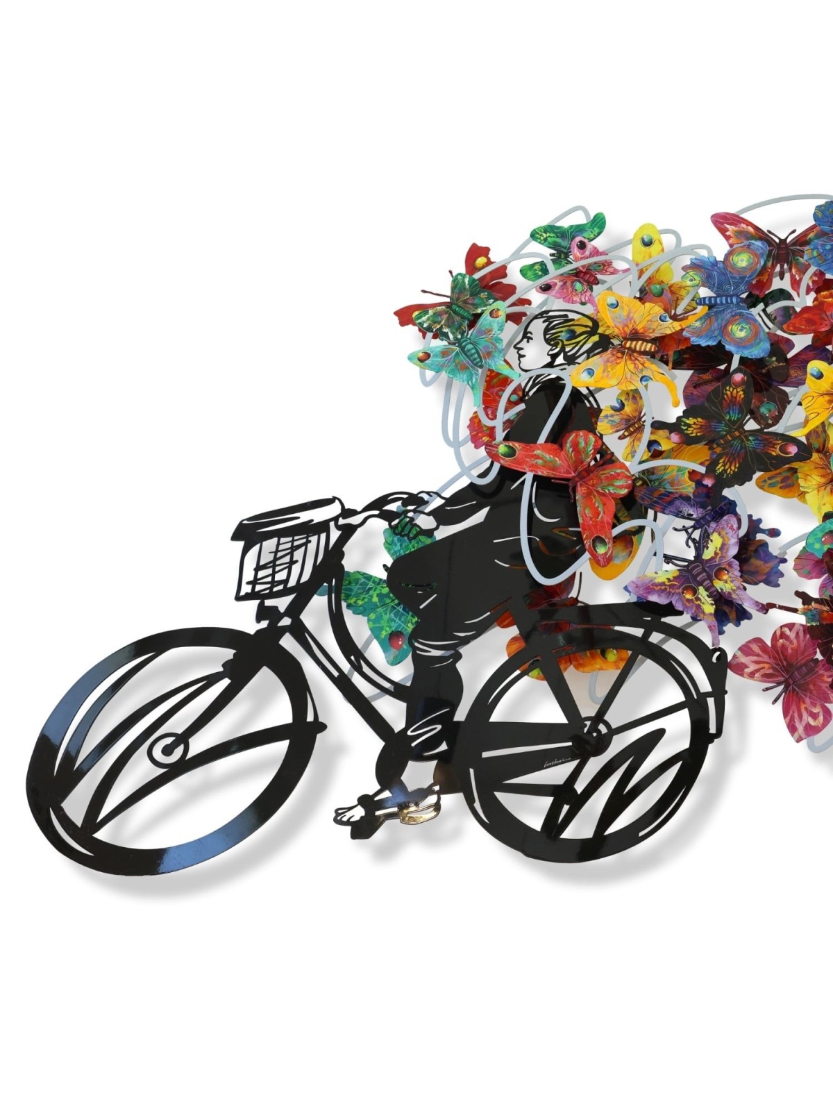 Lovely Day: David Gerstein Hand Painted Limited Edition Wall Sculpture