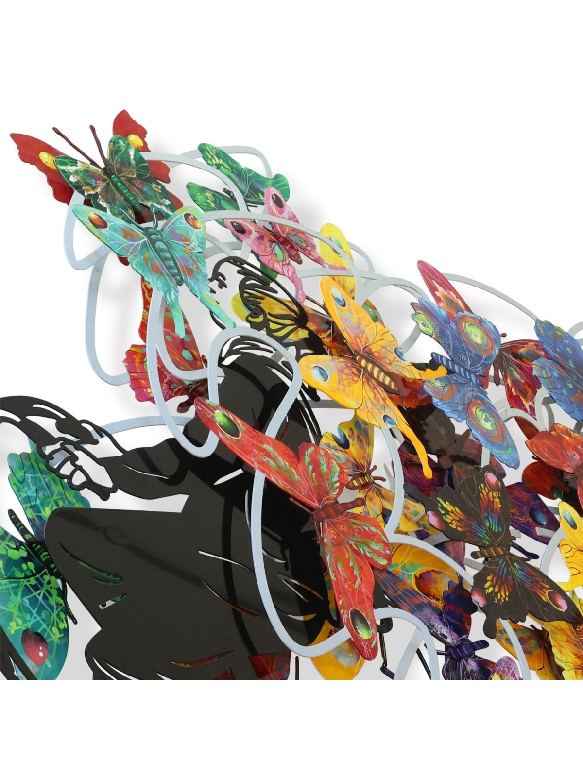 Lovely Day: David Gerstein Hand Painted Limited Edition Wall Sculpture