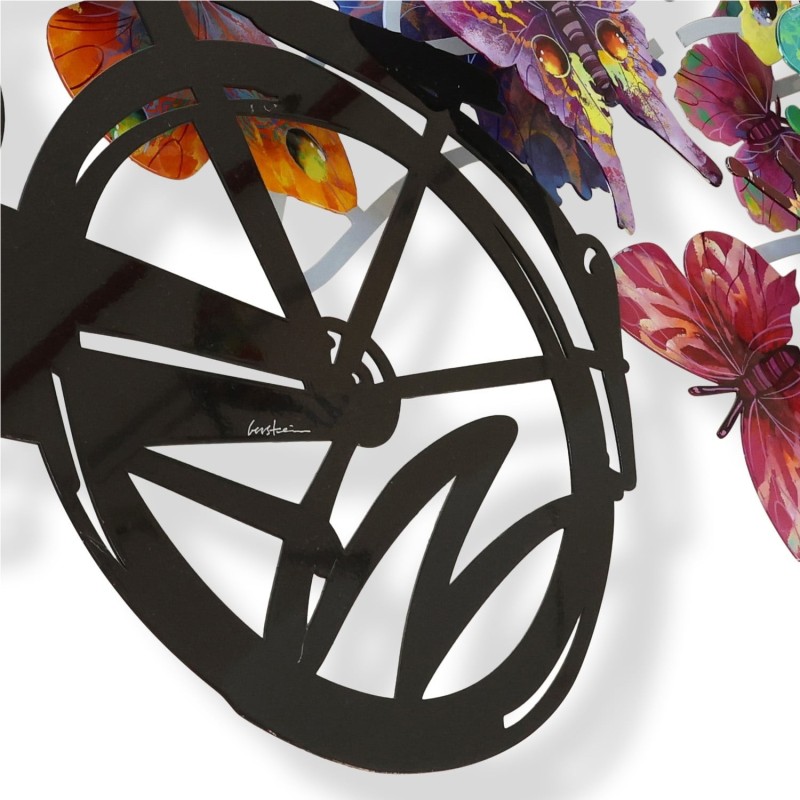 Lovely Day: David Gerstein Hand Painted Limited Edition Wall Sculpture