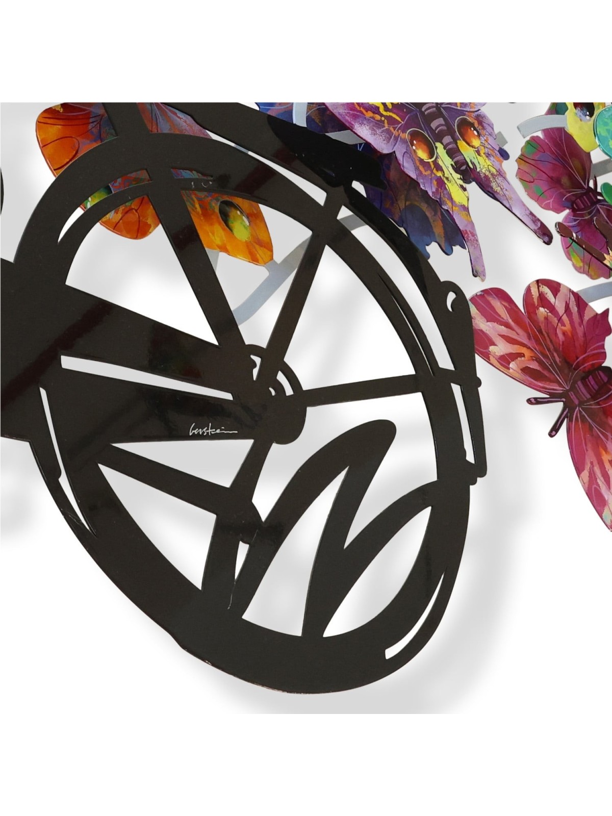 Lovely Day: David Gerstein Hand Painted Limited Edition Wall Sculpture