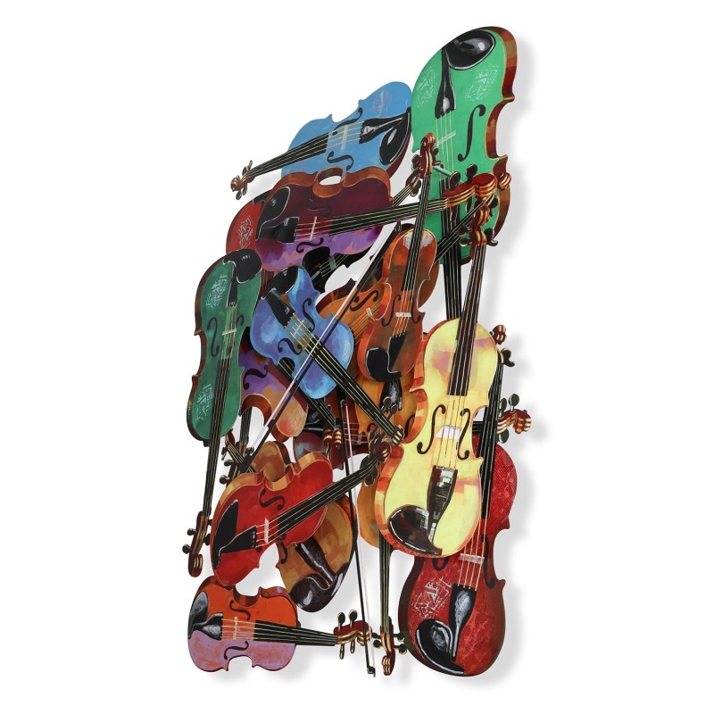 Strings of Harmony: David Gerstein Hand Painted Limited Edition Wall S