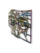 Graffiti Face 3: David Gerstein Hand Painted Limited Edition Wall Scul